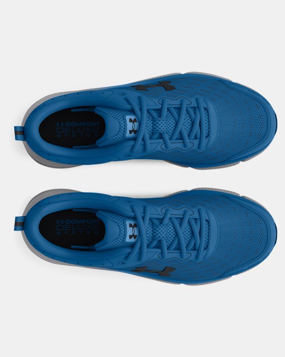 Men's UA Charged Assert 10 Running Shoes in Blue image number 2